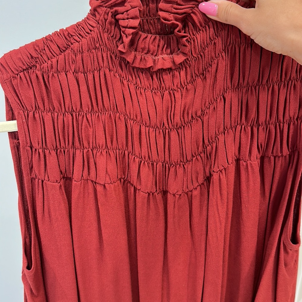 Frame burgundy top - Picture 5 of 5